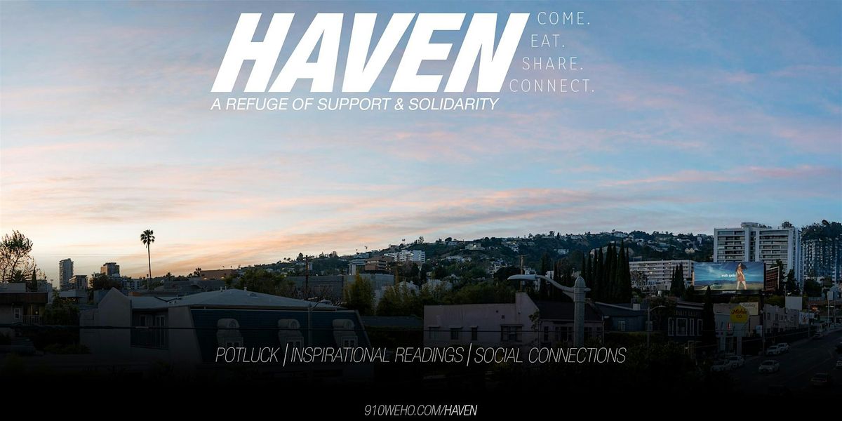 Haven: A Refuge of Support & Solidarity, 27 December | Event in Los Angeles | AllEvents