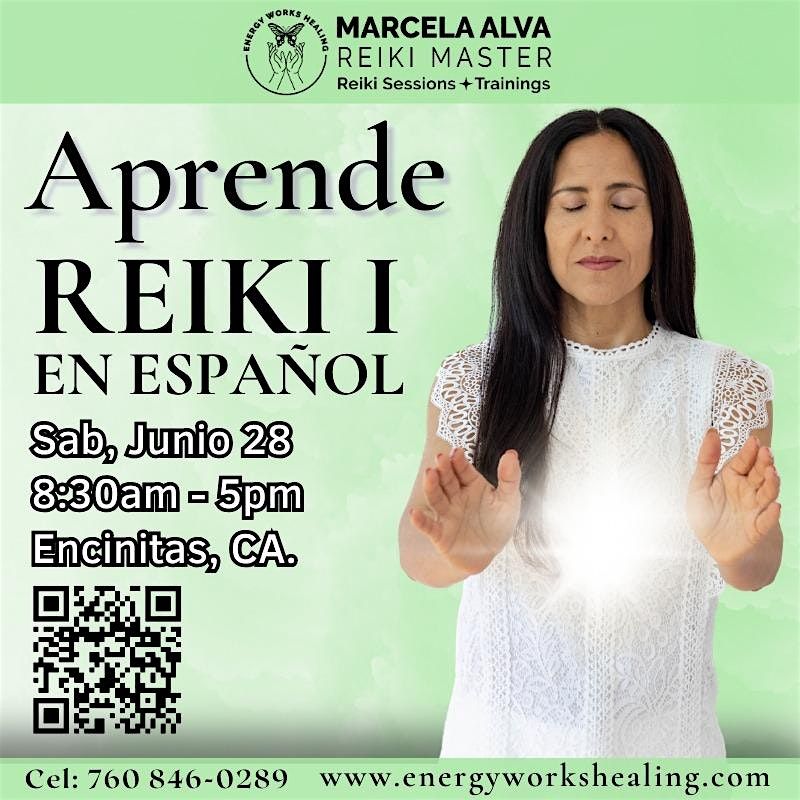 REIKI 1 En Español, Sánate a ti mismo y ayuda a los demás., 28 June | Event in Encinitas | AllEvents