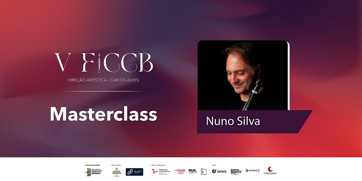 Masterclass - Nuno Silva + 4 meals, 24 October | Event in Castelo Branco | AllEvents