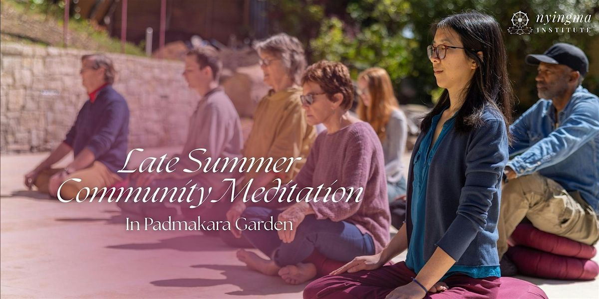 Late Summer Community Meditation | Event in Berkeley | AllEvents