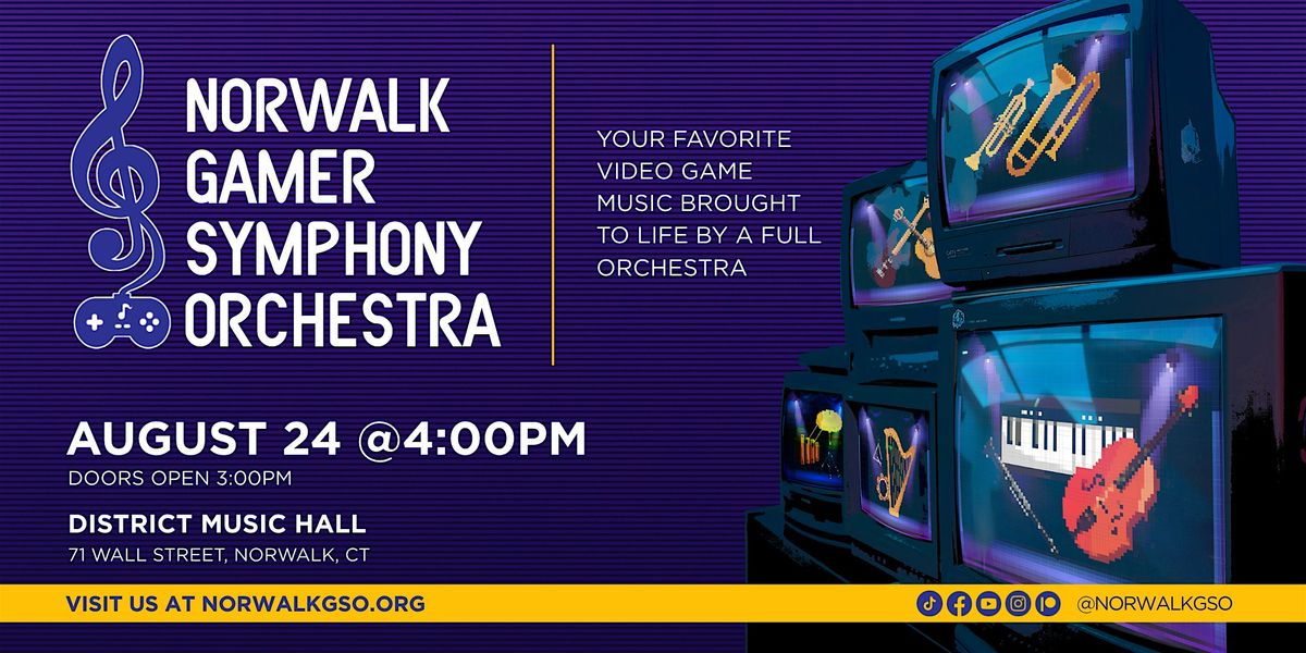 Norwalk Gamer Symphony Orchestra, 24 August | Event in Norwalk | AllEvents