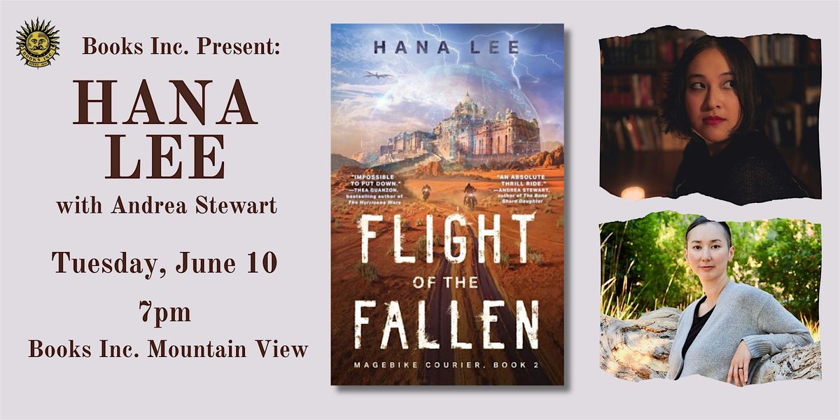 HANA LEE at Books Inc. Mountain View, 10 June | Event in Mountain View | AllEvents