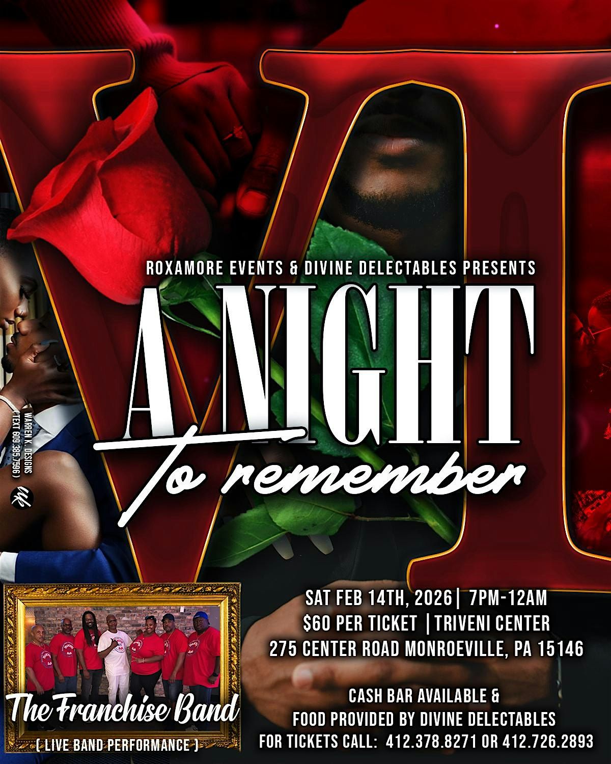 A Night To Remember Part 6 Featuring The Franchise Band, 14 February | Event in Monroeville | AllEvents