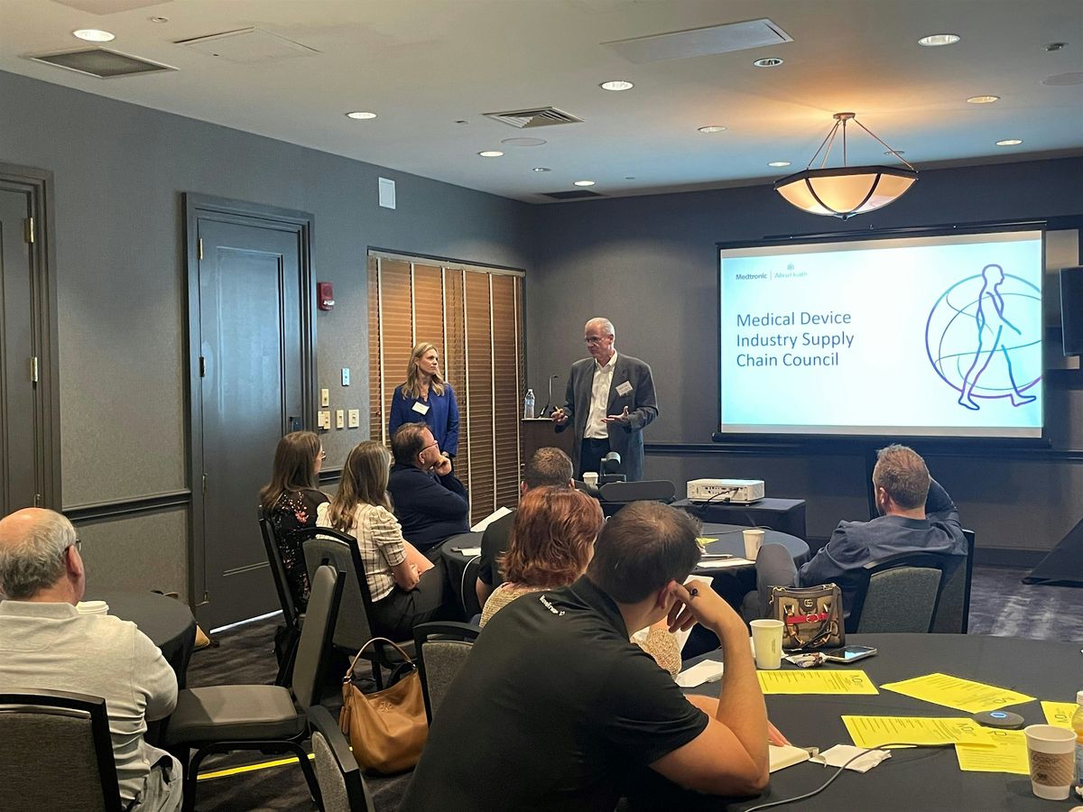 The Medical Device Supply Chain Council Meeting, 10 June | Event in Mason | AllEvents