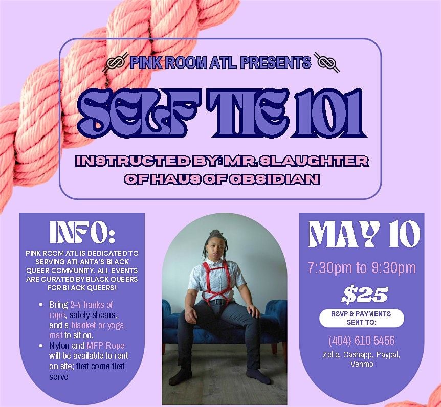 Self Tie 101 -  For Black Queers by Black Queers!, 10 May | Event in Atlanta | AllEvents