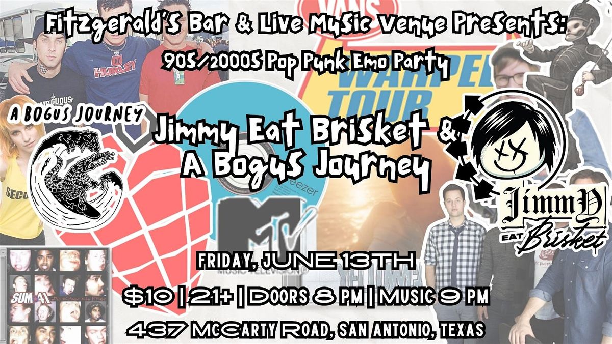 Fitzgerald’s Bar & Live Music Venue Presents: 90s/2000s Pop Punk Emo Party, 13 June | Event in San Antonio