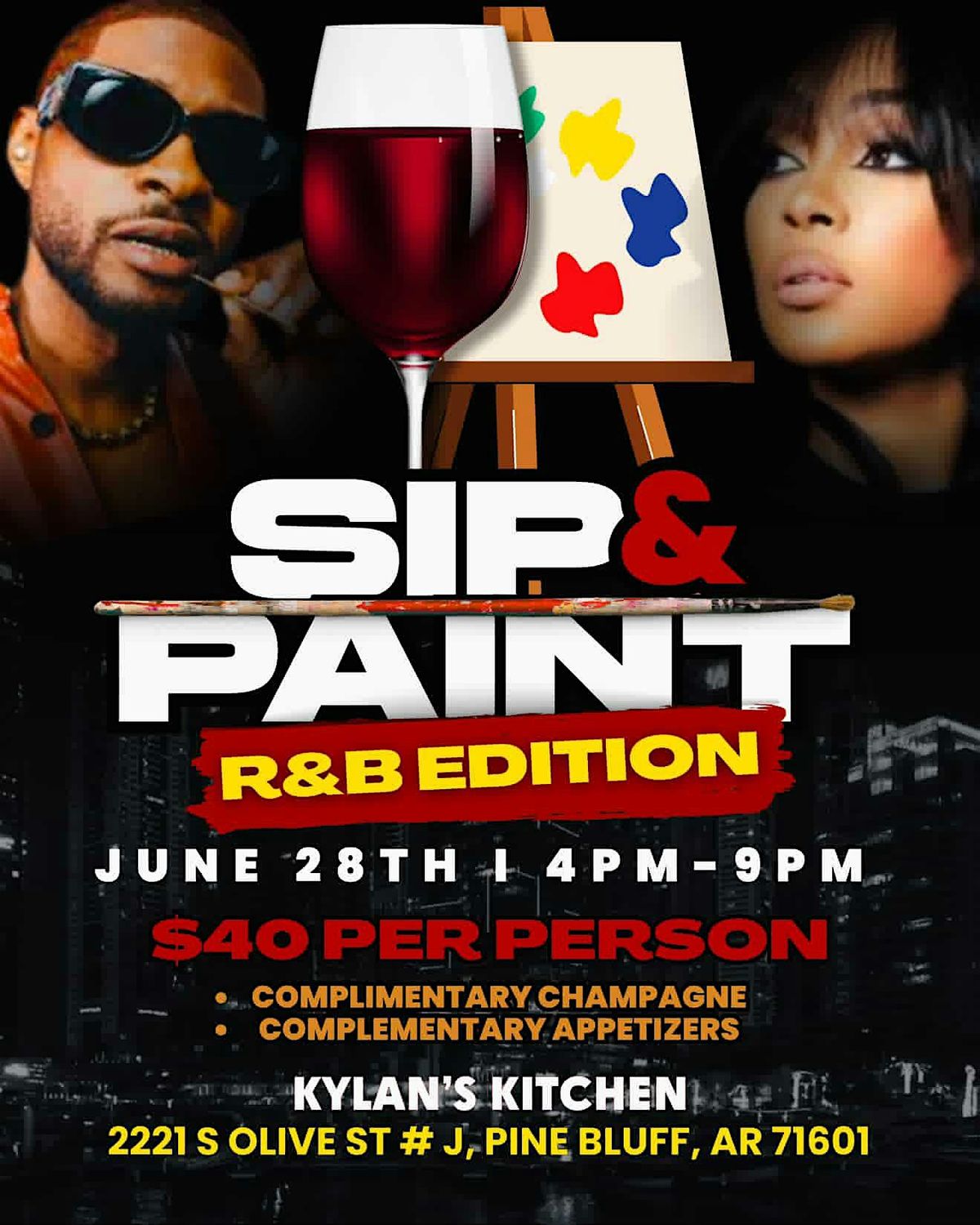 Sip&Paint, 28 June | Event in Pine Bluff | AllEvents