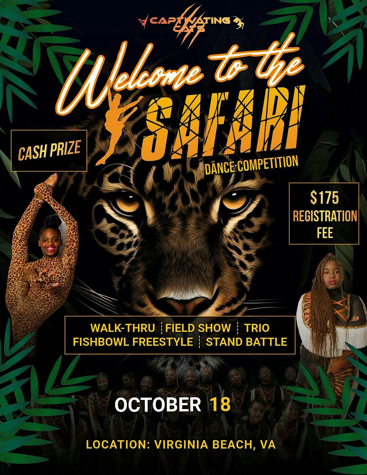 Welcome to the Safari Dance Competition 2025, 18 October | Event in Virginia Beach | AllEvents