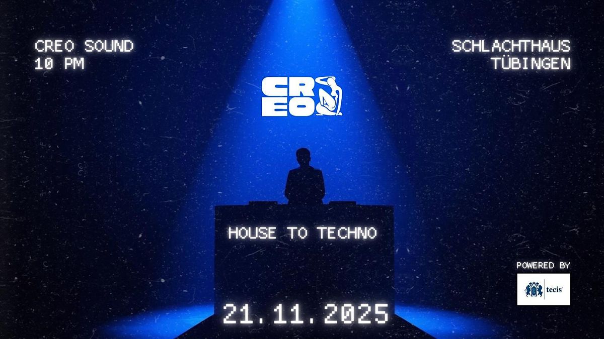 Blue Motion - Techno Event with Kollektiv Creo, 28 November | Event in Tübingen | AllEvents