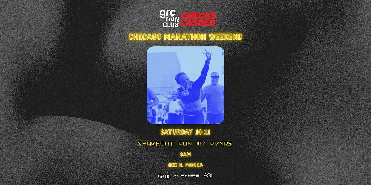 GRC Run Club x PYNRS Shakeout Run, 11 October | Event in Chicago | AllEvents