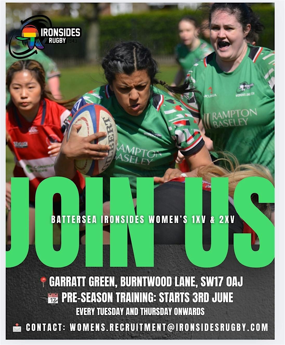 Women's Rugby at Battersea Ironsides, 3 September | Event in London | AllEvents