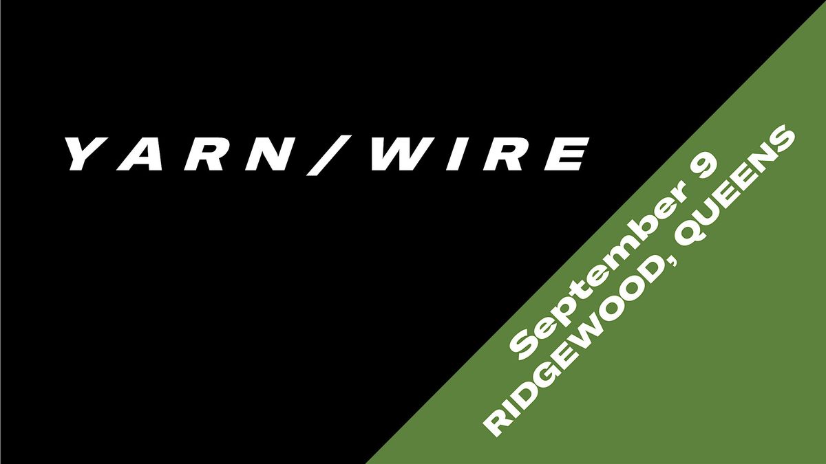 Live from Troutman : Yarn/Wire Studio Concert, 9 September | Event in Queens | AllEvents