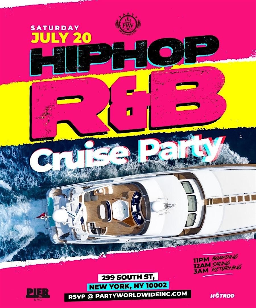 HIP HOP AND  R&B FRIDAY CRUISE  PARTY, 15 August | Event in New York | AllEvents