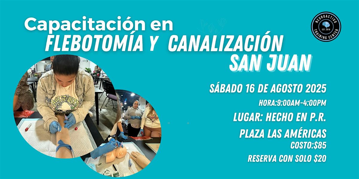 Curso de Flebotomía y Canalización (SAN JUAN) | Event in San Juan | AllEvents