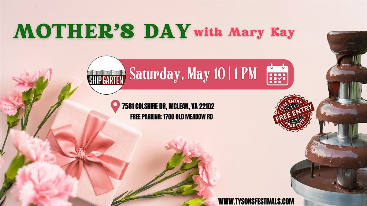 Mother's Day with Mary Kay, 10 May | Event in Mclean | AllEvents
