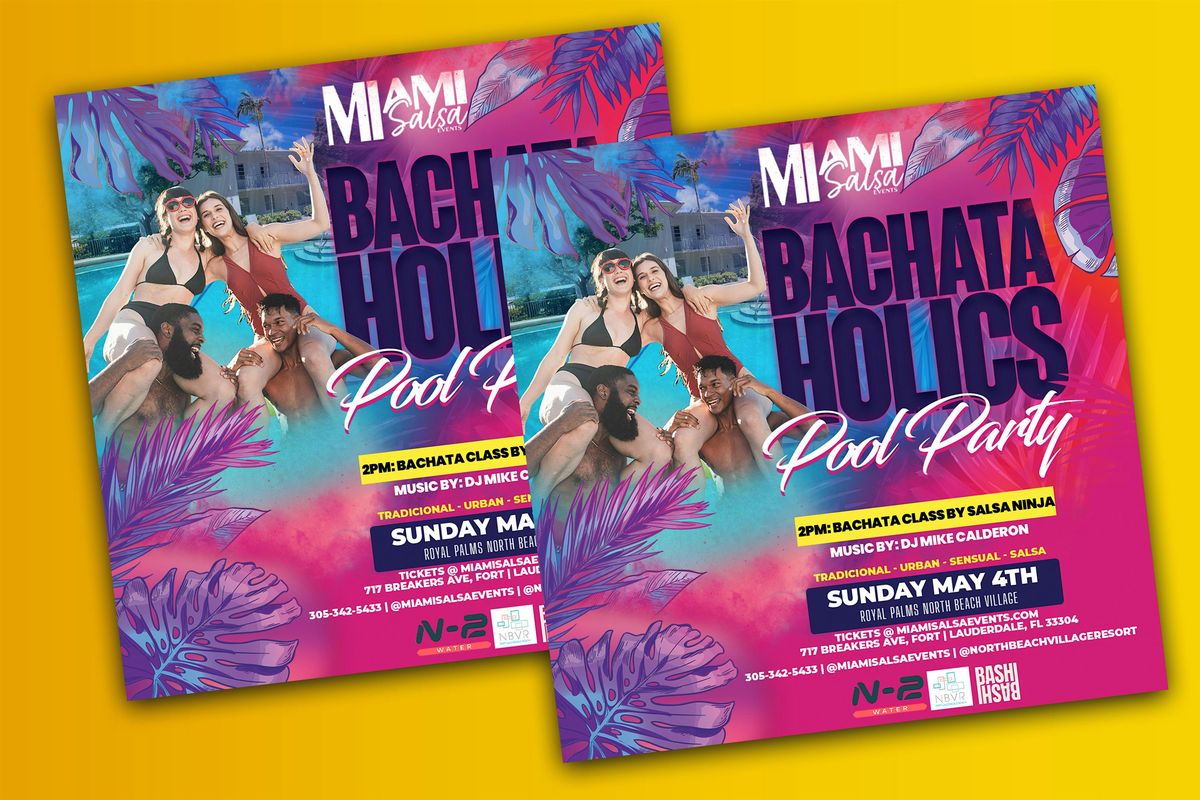 BACHATAHOLICS - Pool Party, 1 June | Event in Fort Lauderdale | AllEvents