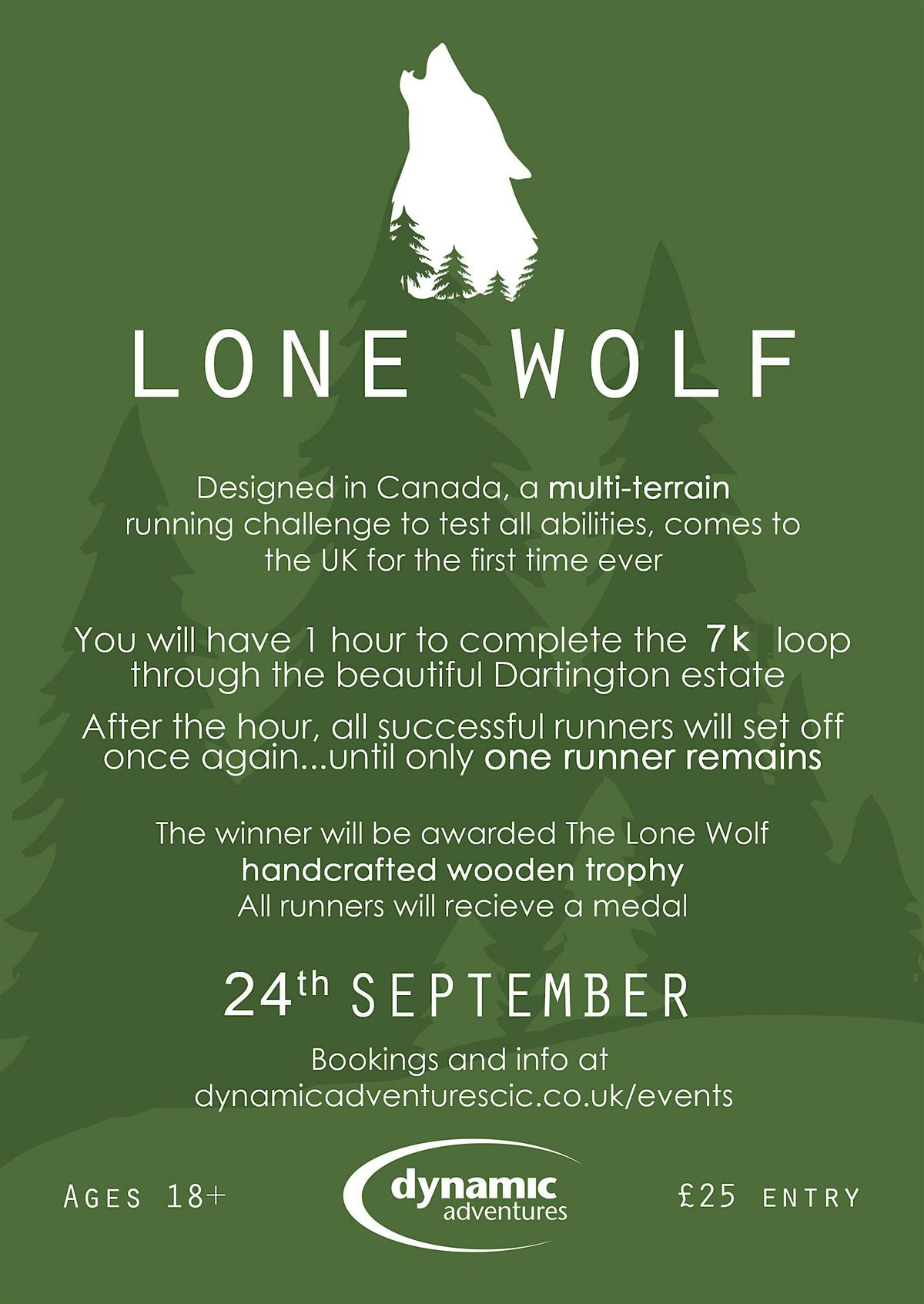 Lone Wolf South West 2025, 11 October | Event in Kennford | AllEvents