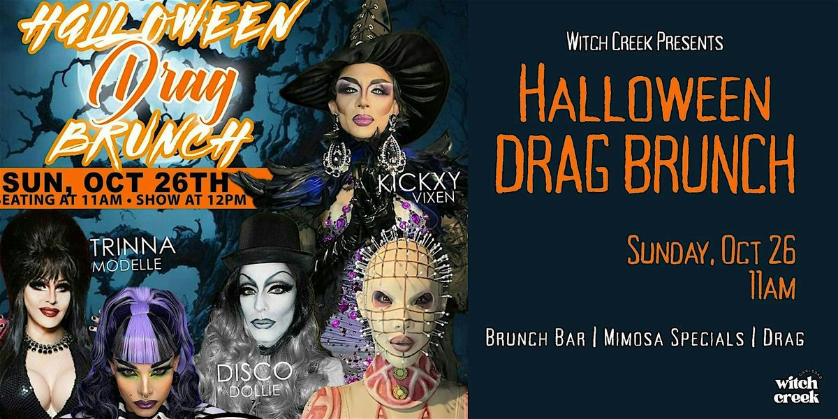 Halloween Drag Brunch at Witch Creek, 26 October | Event in Carlsbad | AllEvents