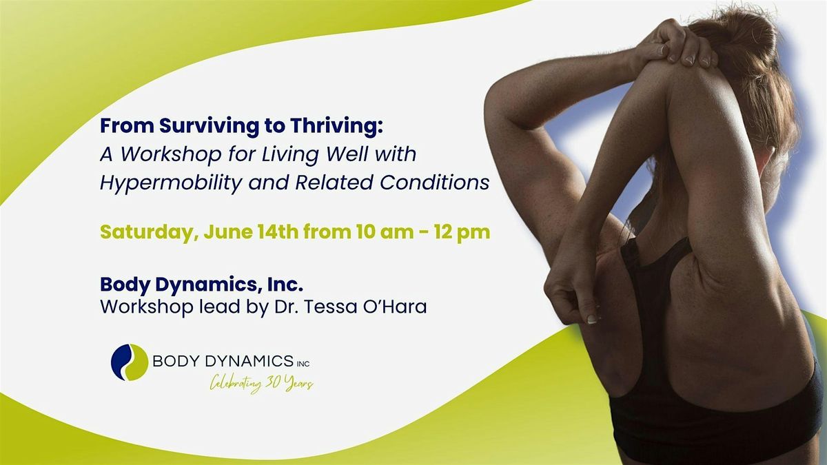From Surviving to Thriving: Living Well with Hypermobility, 14 June | Event in Falls Church | AllEvents