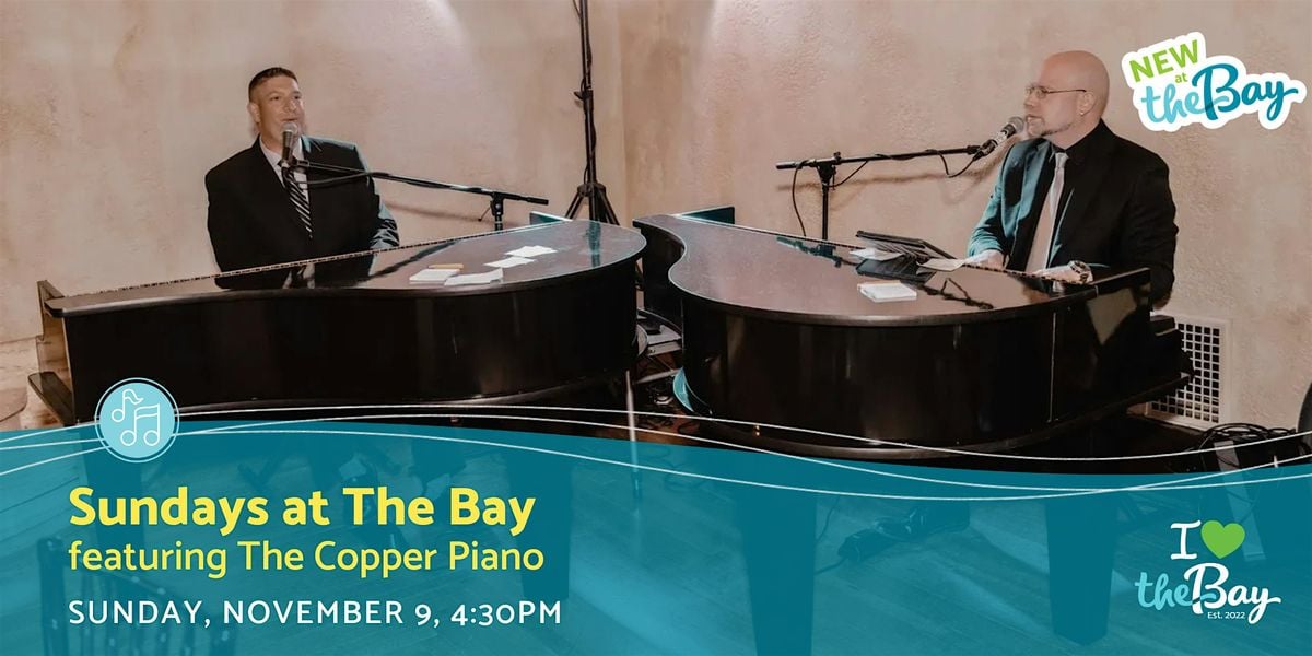 Sundays at The Bay featuring The Copper Piano, 9 November | Event in Sarasota | AllEvents