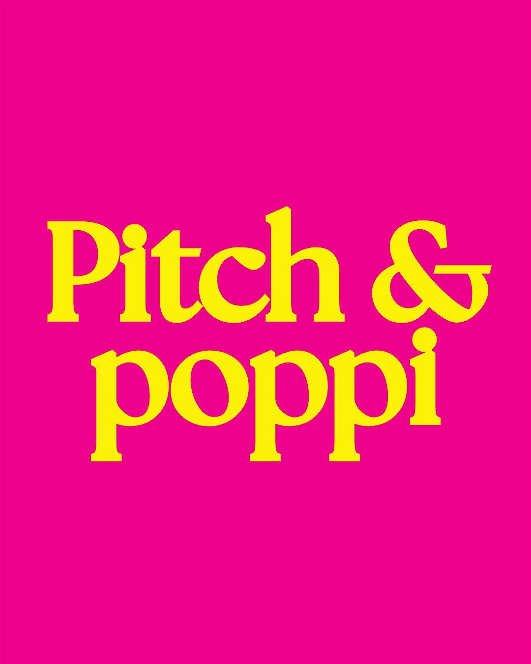Pitch & poppi, 4 November | Event in Bethlehem | AllEvents