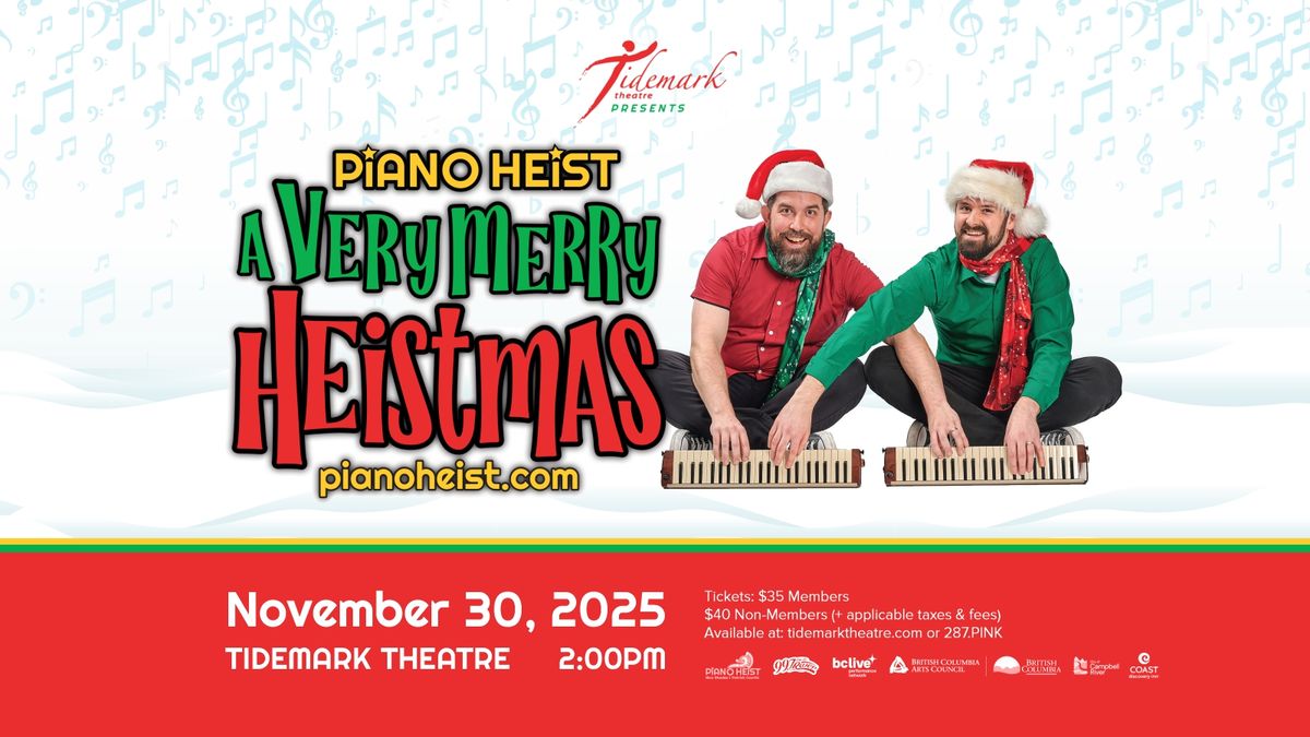 Piano Heist - Nico Rhodes and Patrick Courtin, 13 December | Event in Sidney | AllEvents