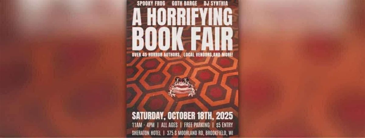 Spooky Frog Horrifying Book Fair, 18 October | Event in Brookfield | AllEvents