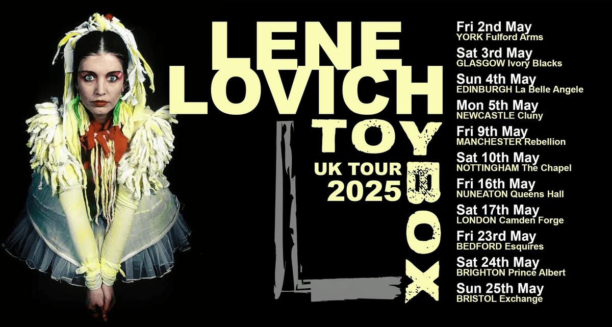LENE LOVICH Toy Box 2025 UK Tour, 24 May | Event in Brighton | AllEvents