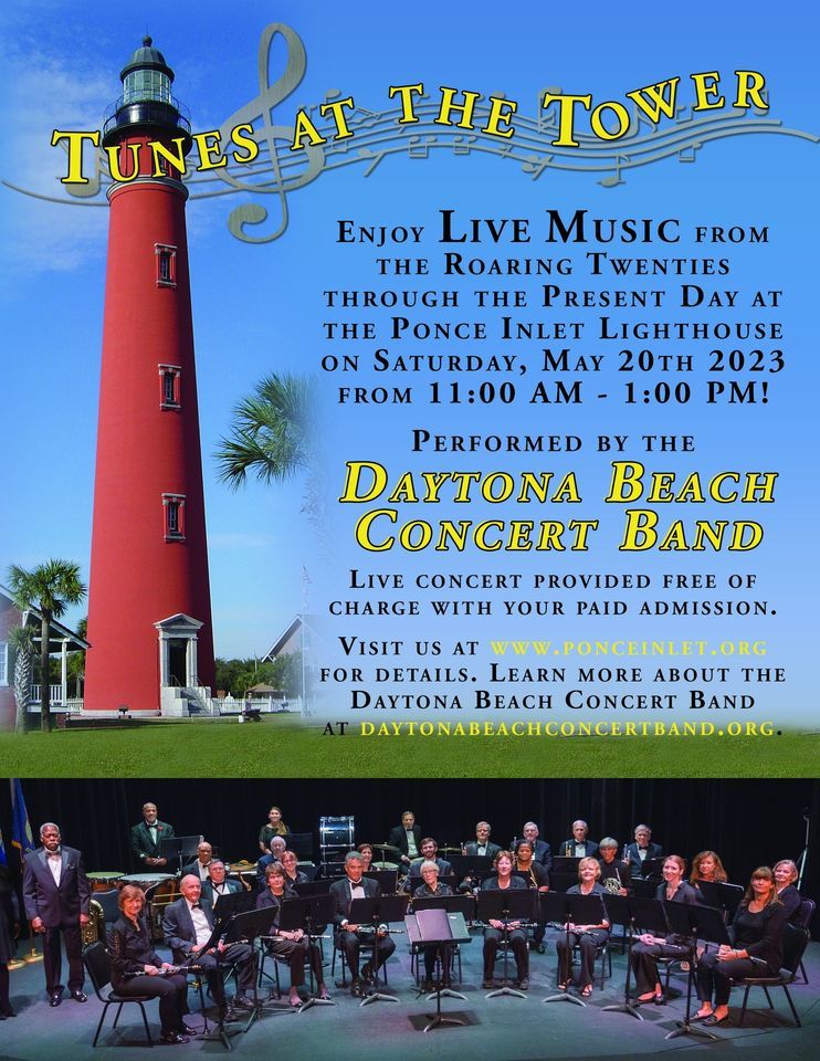 Tunes at the Tower Performance by the Daytona Beach Concert Band