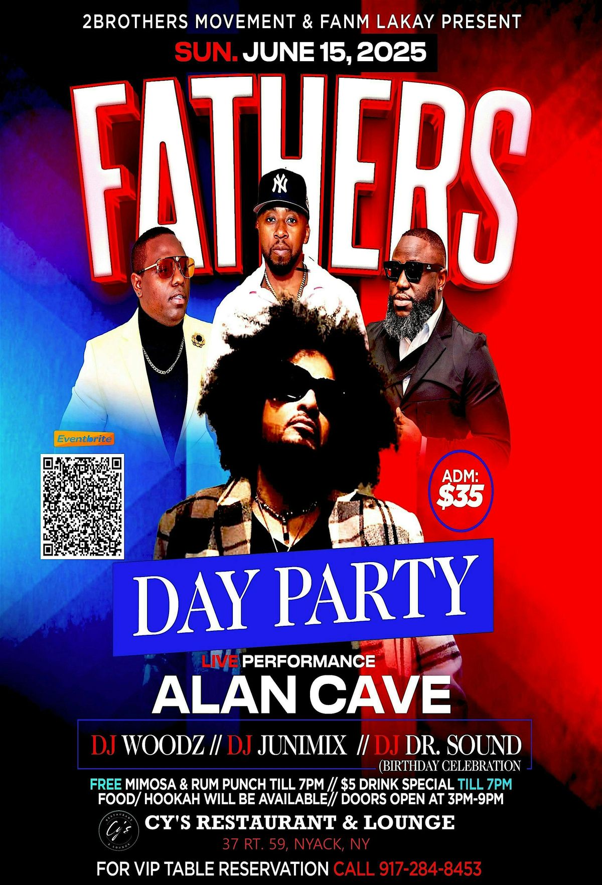 "FATHERS" Day Party, 15 June | Event in Nyack | AllEvents