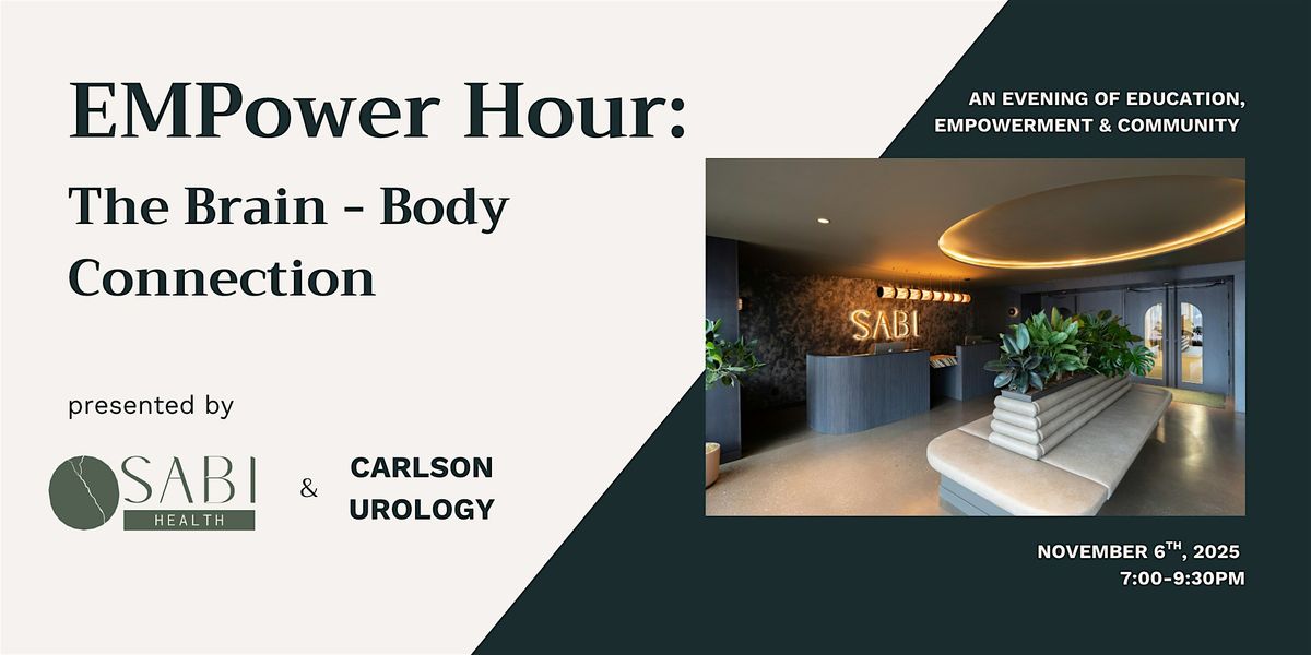 EMPower Hour: The Brain + Bladder Connection, 6 November | Event in Calgary | AllEvents