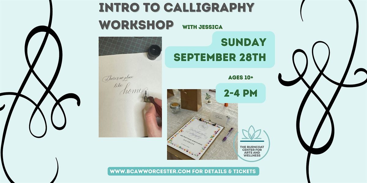 Intro to Calligraphy, 28 September | Event in Worcester | AllEvents