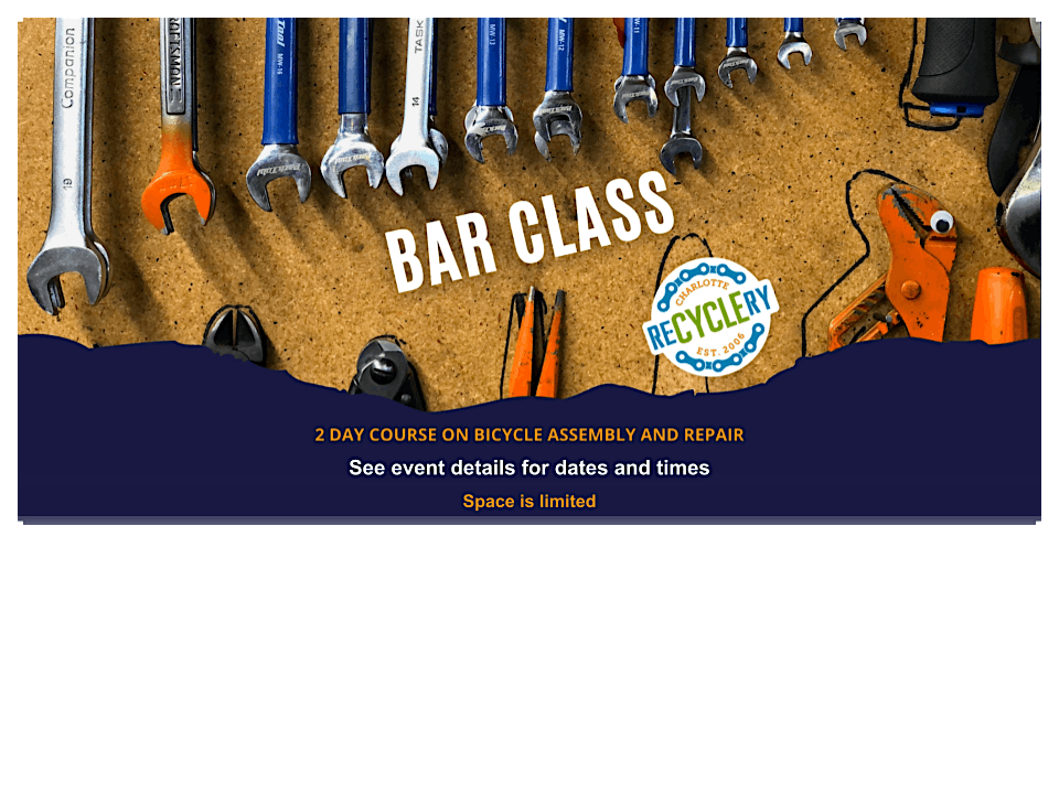 July BAR Class (Bicycle Assembly and Repair), 7 July | Event in Charlotte | AllEvents