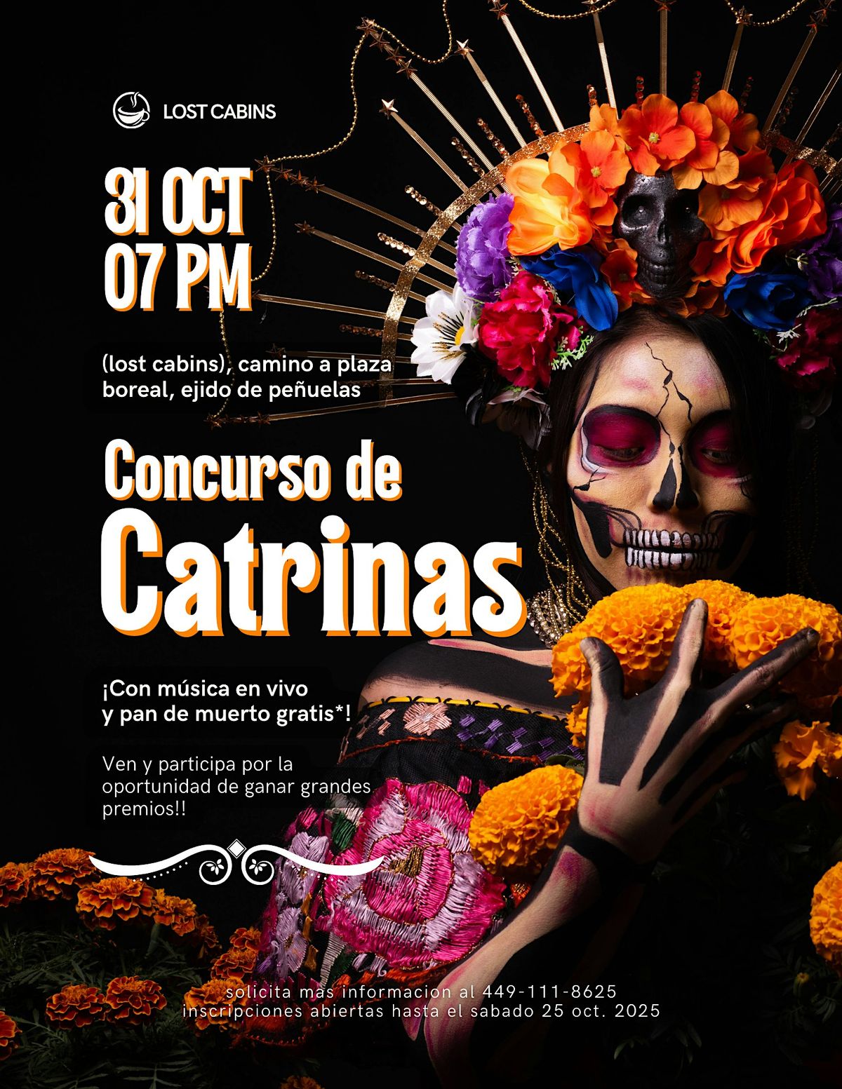 CONCURSO DE CATRINAS 2025, 1 November | Event in Aguascalientes | AllEvents