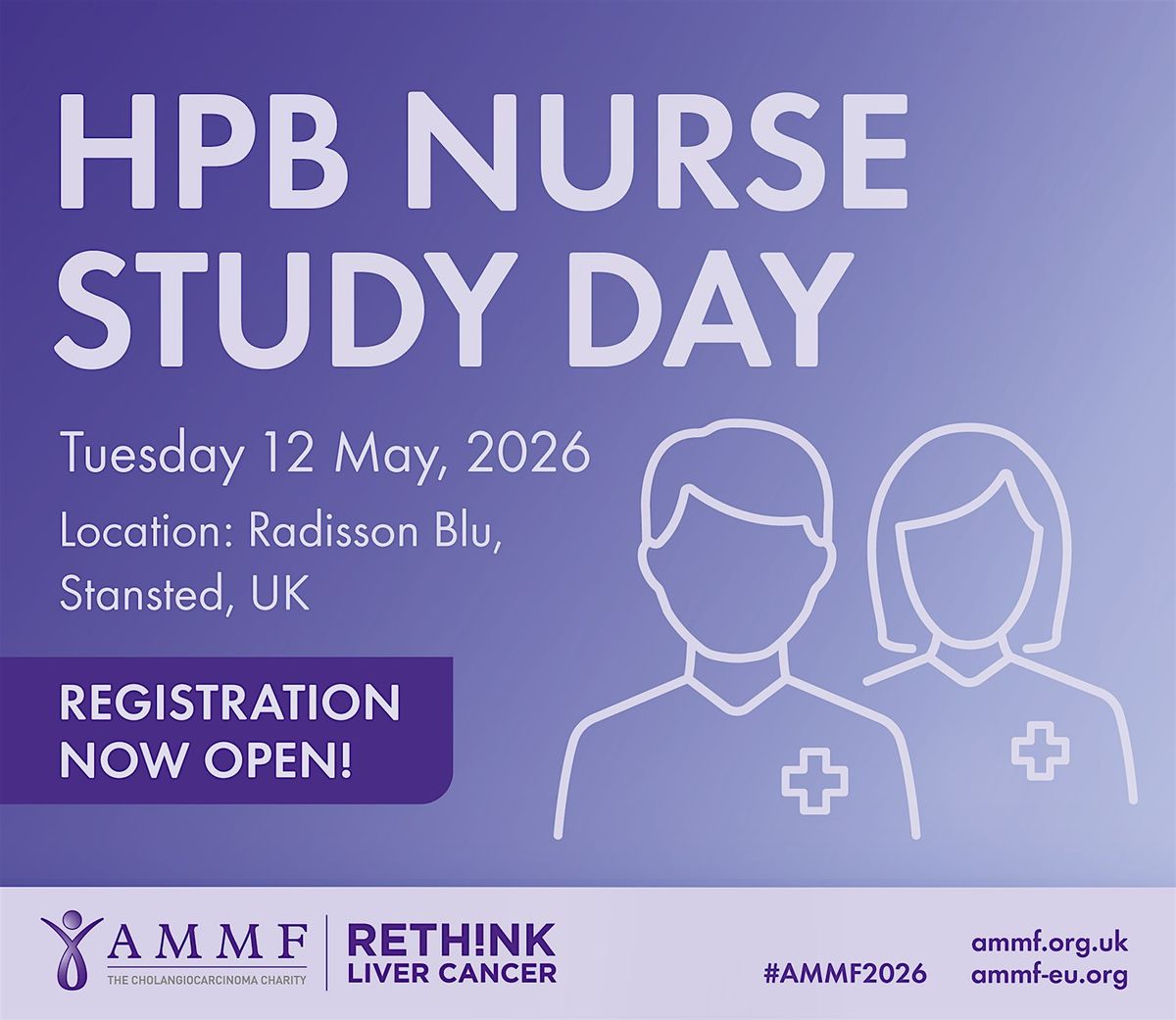 AMMF - The Cholangiocarcinoma Charity HPB Nurse Study Day, 12 May | Event in Stansted | AllEvents