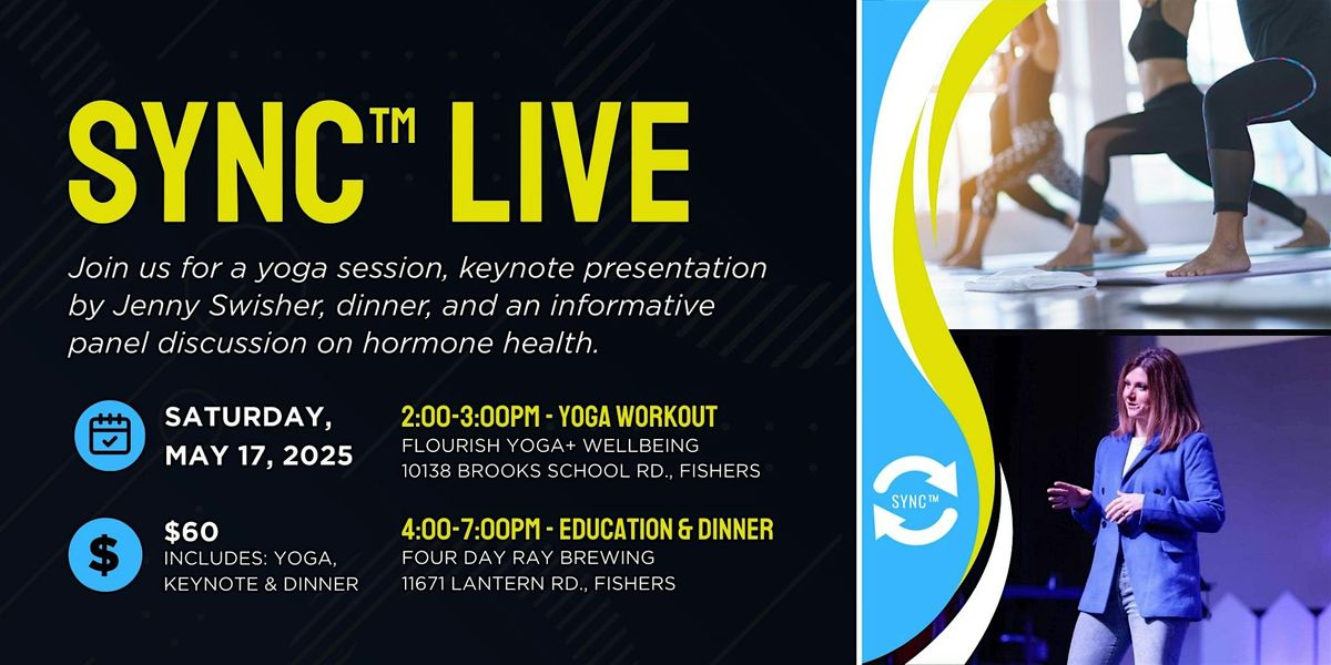SYNC™ LIVE, 17 May | Event in Fishers | AllEvents