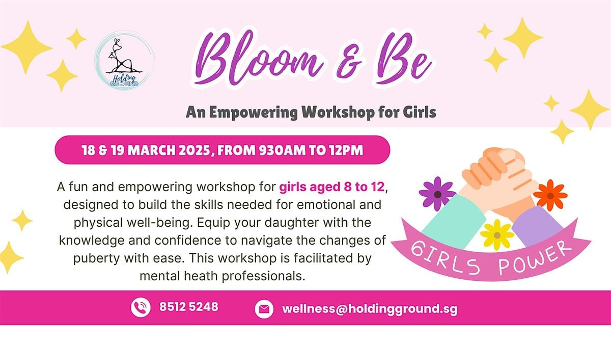Bloom & Be: An Empowering Workshop for Girls Navigating Puberty, 3 December | Event in Queenstown | AllEvents