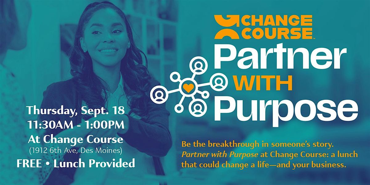 Partner with Purpose, 18 September | Event in Des Moines | AllEvents