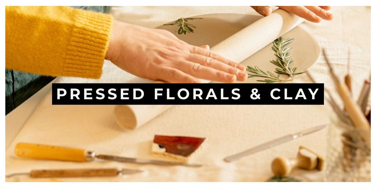 Pressed Florals In Clay, 14 September | Event in Goshen | AllEvents