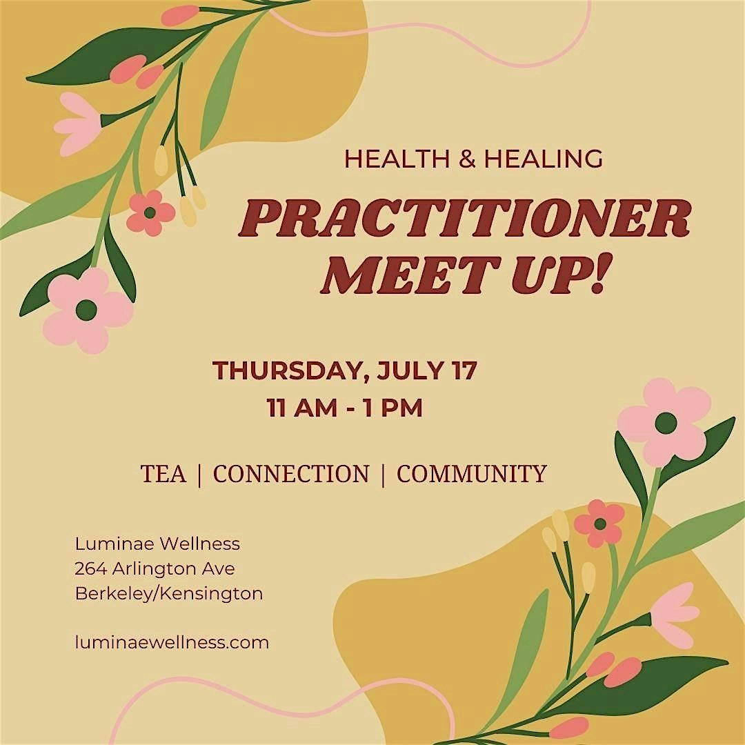 Practitioner Meetup!, 17 July | Event in Berkeley | AllEvents