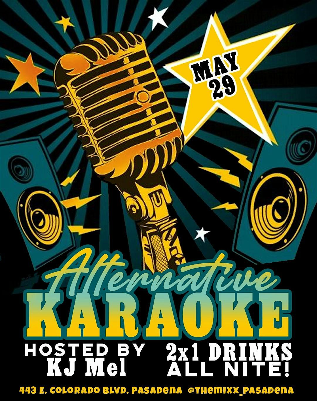 Alternative Karaoke Party and Sing Along, 29 May | Event in Pasadena | AllEvents