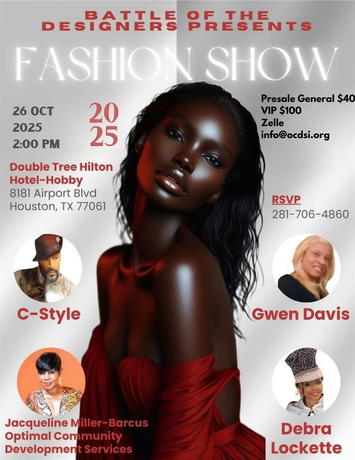 Copy of BATTLE OF THE DESIGNERS PRESENTS-FASHION SHOW, 26 October | Event in Houston | AllEvents
