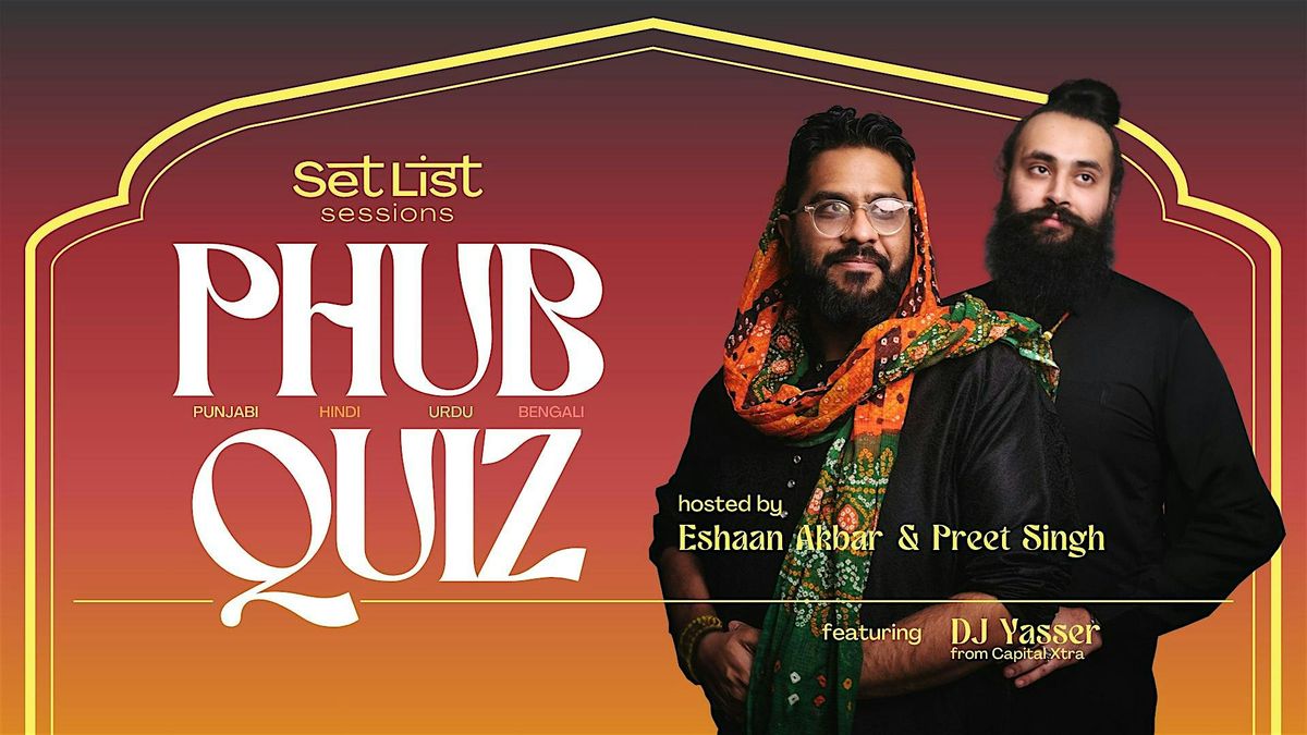 PHUB Quiz - A South Asian Pub Quiz, 21 August | Event in London | AllEvents