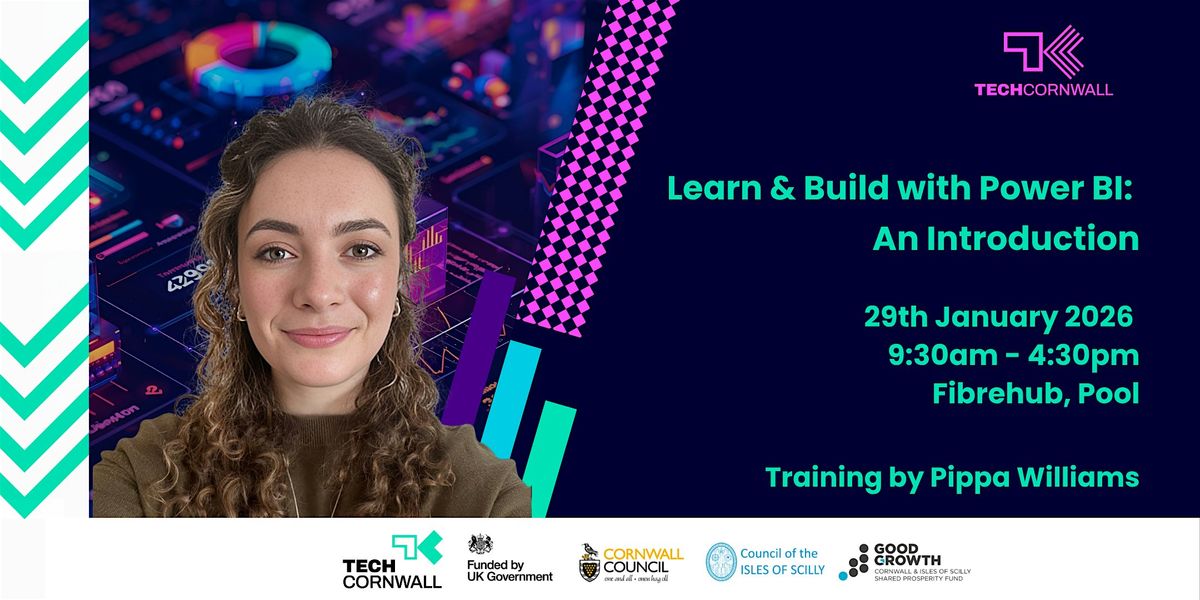 Learn and Build with Power BI: An Introduction, 29 January | Event in Pool | AllEvents