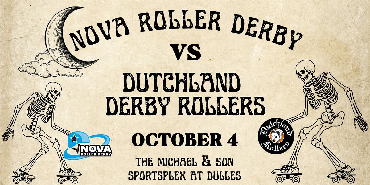 Double Header | NOVA Roller Derby vs Dutchland Derby Rollers, 4 October | Event in Sterling | AllEvents