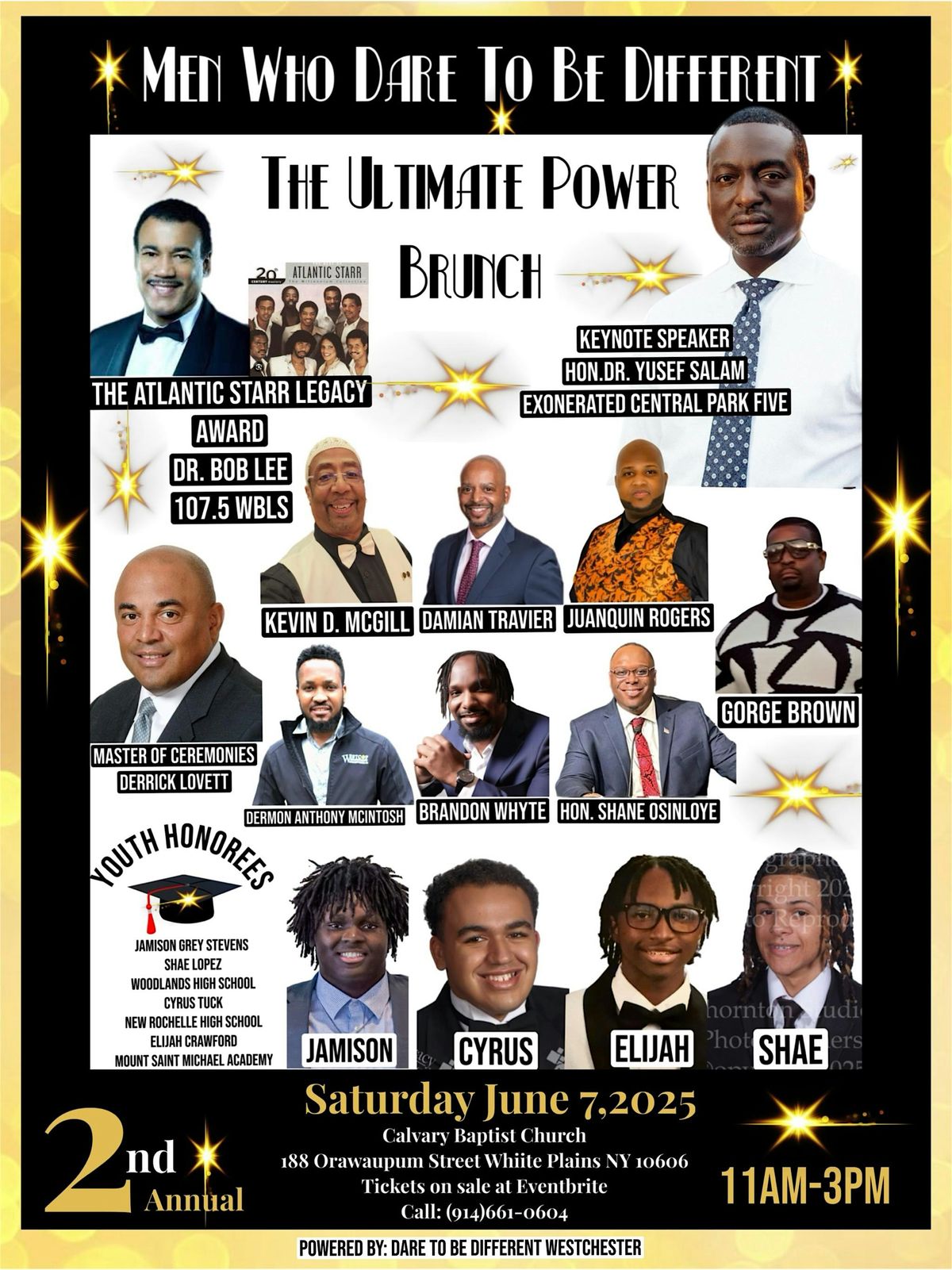 Men Who Dare To Be Different “The Ultimate Power Brunch”, 7 June | Event in White Plains | AllEvents