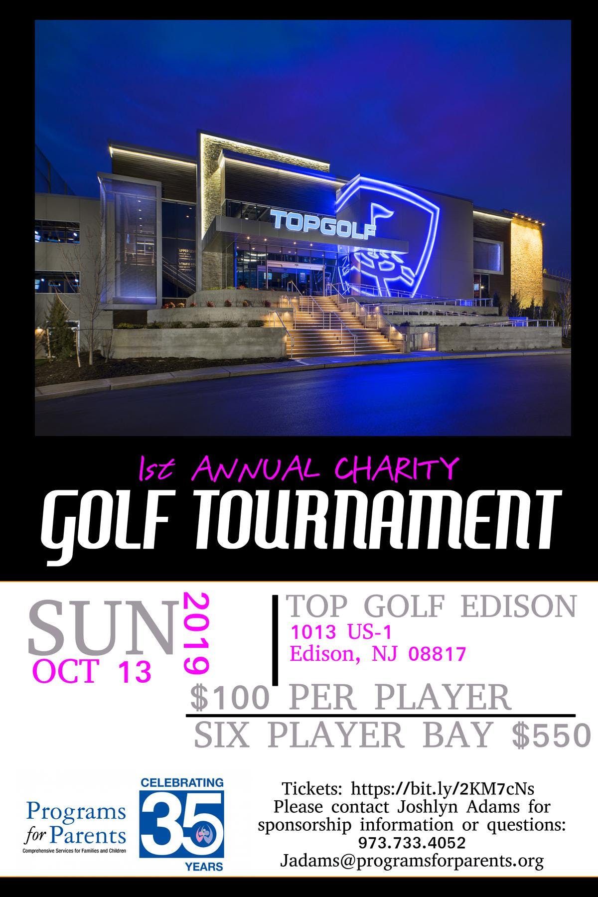 Programs For Parents Top Golf Fundraising Event At Topgolf Edison