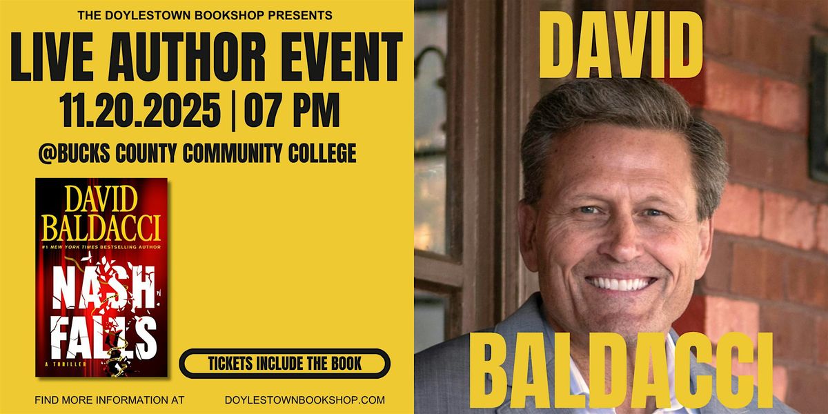 An Evening with David Baldacci, 20 November | Event in Newtown | AllEvents