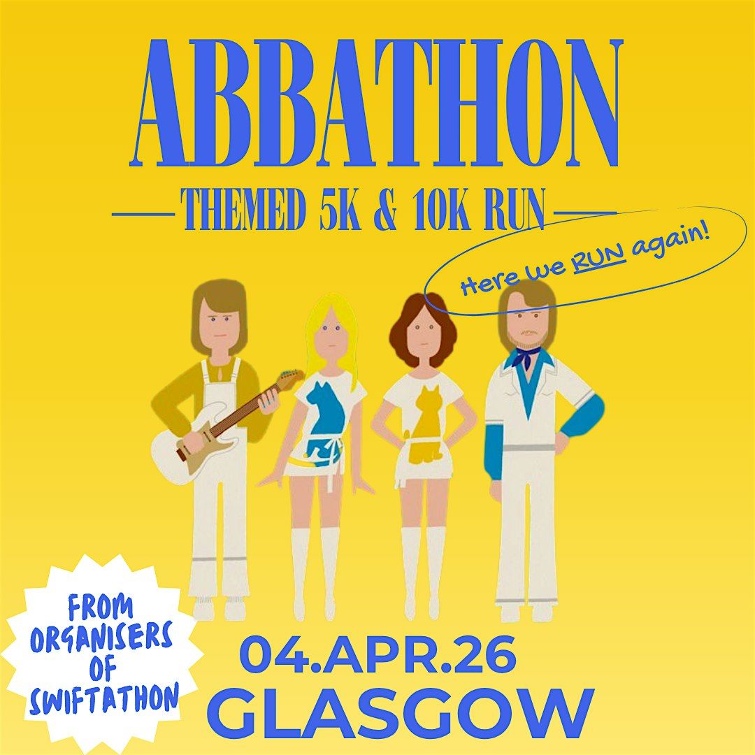 ABBATHON 5k, 10k and 1 Mile  Run, 4 April | Event in Saltmarket | AllEvents