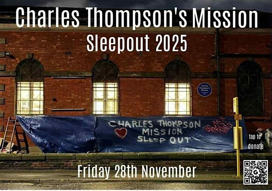 Charles Thompson's Mission Sleep Out 2025, 28 November | Event in Birkenhead | AllEvents